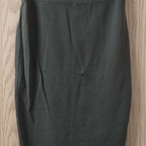 Olive Pencil Skirt